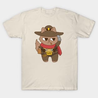 Overwatch McCree Cat T-Shirt